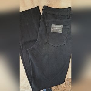 Relativity Super Soft Women's Pants Black Size 10 NWT